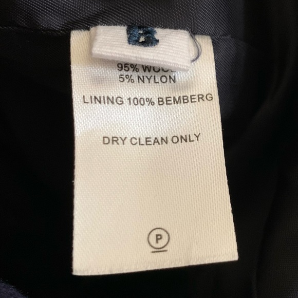 ROUCHA | Orabe Wool Crewneck Raglan Sleeve Jacket Deep Navy | Size B = US 6-8 - Picture 7 of 7